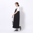シューラルー(SHOO・LA・RUE/Cutie Blonde)のシルエットが変えられる フロントZIP ドロストキャミワンピース2