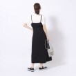 シューラルー(SHOO・LA・RUE/Cutie Blonde)のシルエットが変えられる フロントZIP ドロストキャミワンピース6