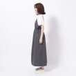 シューラルー(SHOO・LA・RUE/Cutie Blonde)のシルエットが変えられる フロントZIP ドロストキャミワンピース23