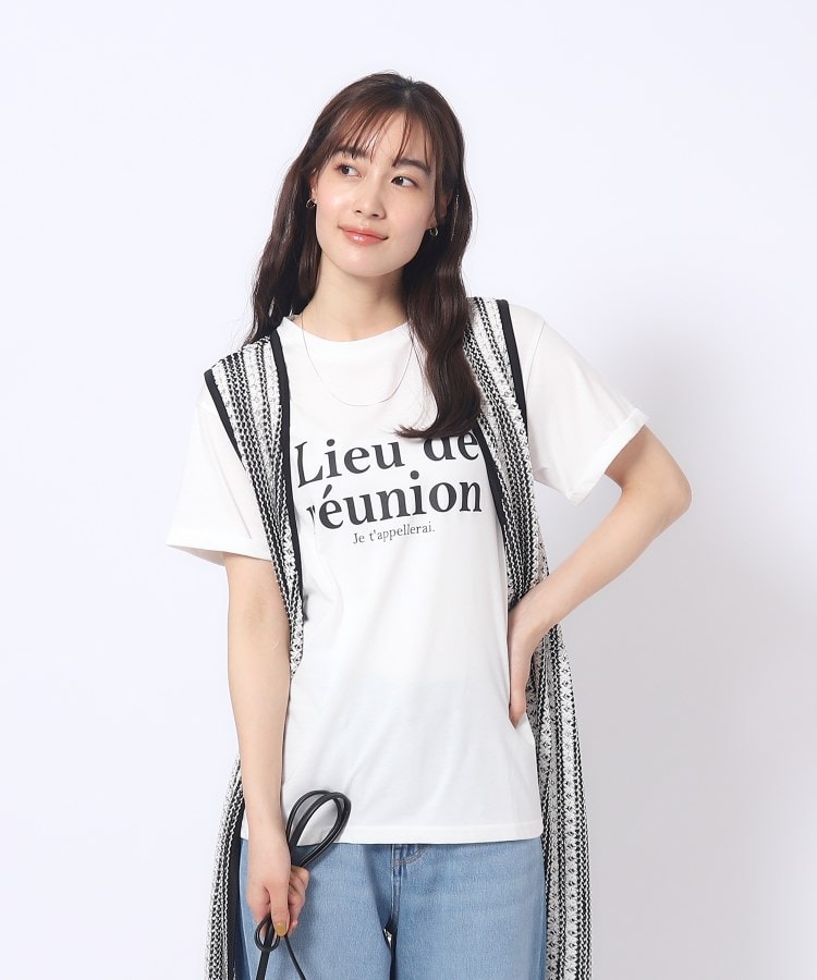 2点セット】チュールキャミソール+ロゴTシャツ(Tシャツ 2点セット】チュールキャミソール+ロゴTシャツ(Tシャツ