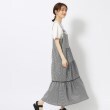 シューラルー(SHOO・LA・RUE/Cutie Blonde)の【洗える/無地/ギンガム】大人ガーリー ティアードキャミワンピース12