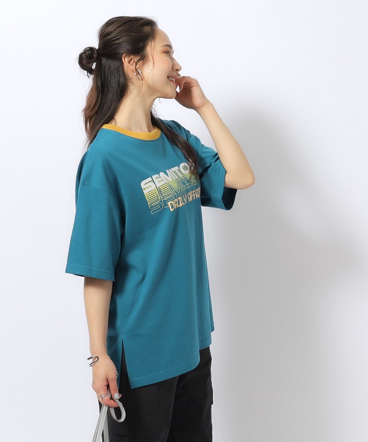お得なセール情報 襟配色 プリントアソート BIG Tシャツ(Tシャツ) | SHOO・LA ボーイズ