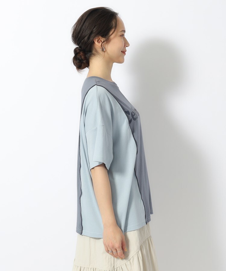 シューラルー(SHOO・LA・RUE/Cutie Blonde)の【洗える】リメイク風 切り替えTシャツ14