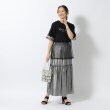シューラルー(SHOO・LA・RUE/Cutie Blonde)の【洗える】一枚で旬コーデがつくれる チュールドッキングTシャツ7