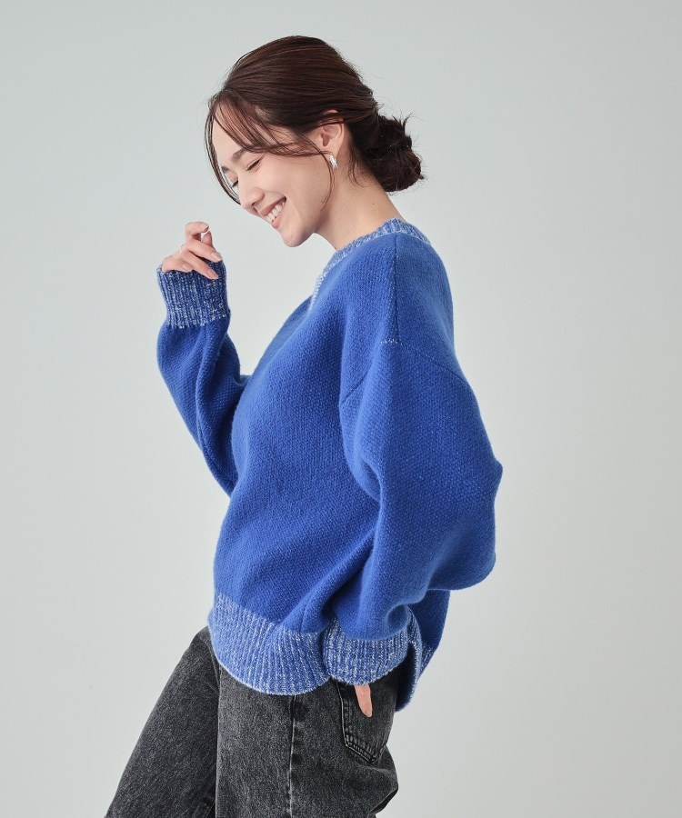 シューラルー(SHOO・LA・RUE/Cutie Blonde)の【S-LL】スウェットのように気軽に着られるニット14