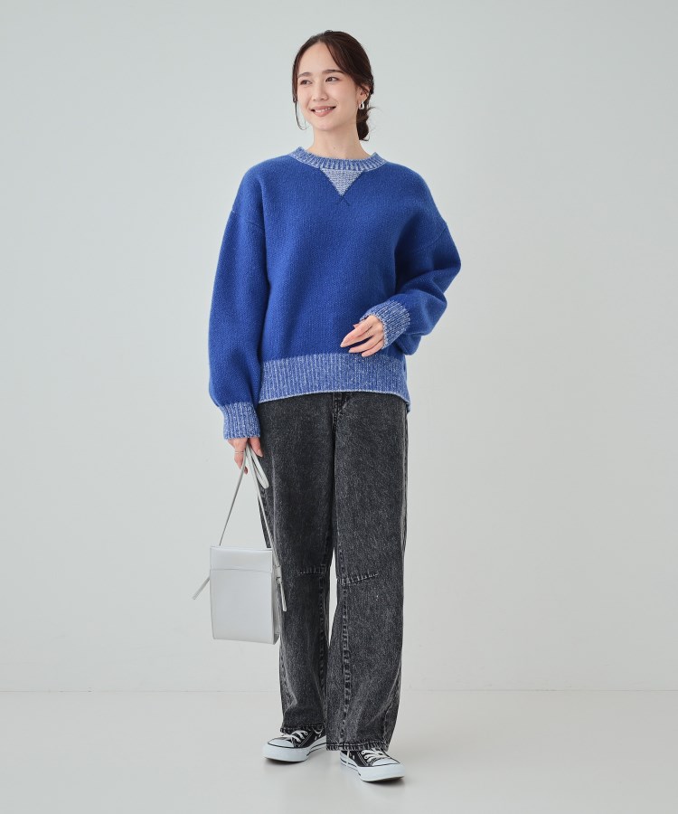 シューラルー(SHOO・LA・RUE/Cutie Blonde)の【S-LL】スウェットのように気軽に着られるニット15