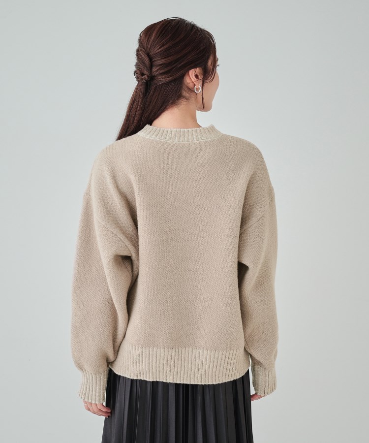 シューラルー(SHOO・LA・RUE/Cutie Blonde)の【S-LL】スウェットのように気軽に着られるニット19