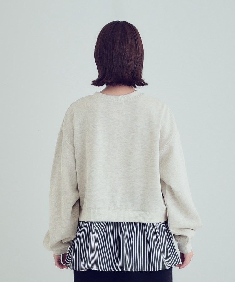 シューラルー(SHOO・LA・RUE/Cutie Blonde)の【あったか】裾レイヤード風裏起毛スウェット11