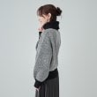 シューラルー(SHOO・LA・RUE/Cutie Blonde)の【S-LL】さりげないラメ感 配色ジャカード タートルネックニット5