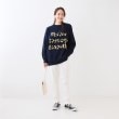 シューラルー(SHOO・LA・RUE/Cutie Blonde)のお花×ロゴ ゆるシルエットニット11