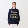 シューラルー(SHOO・LA・RUE/Cutie Blonde)のお花×ロゴ ゆるシルエットニット13