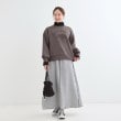 シューラルー(SHOO・LA・RUE/Cutie Blonde)の【洗える/S-LL】レイヤードスタイルに ふくれシャーリングネックインナー7