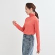シューラルー(SHOO・LA・RUE/Cutie Blonde)の【洗える/S-LL】レイヤードスタイルに ふくれシャーリングネックインナー10