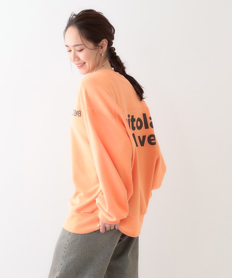 シューラルー(SHOO・LA・RUE/Cutie Blonde)のオーバーサイズで抜け感をプラス バックプリントスウェット6