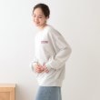 シューラルー(SHOO・LA・RUE/Cutie Blonde)のオーバーサイズで抜け感をプラス バックプリントスウェット2