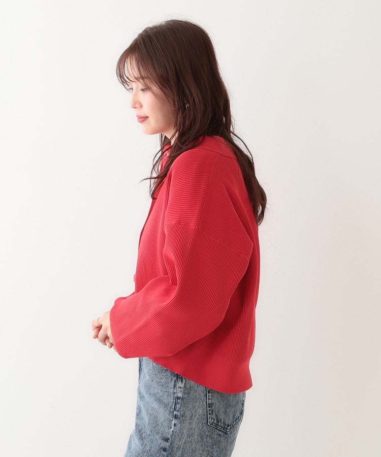 シューラルー(SHOO・LA・RUE/Cutie Blonde)の着こなしいろいろ 襟付きスポンディッシュニットカーディガン6