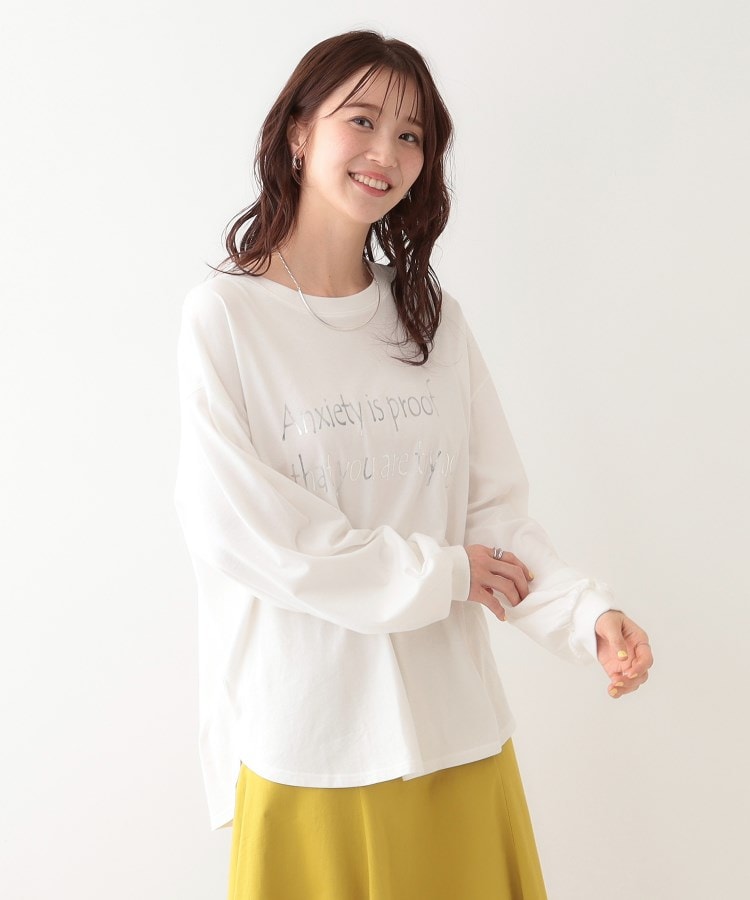 シューラルー(SHOO・LA・RUE/Cutie Blonde)の【洗える】1枚でもレイヤードでも 選べる5柄 BIGロンT1