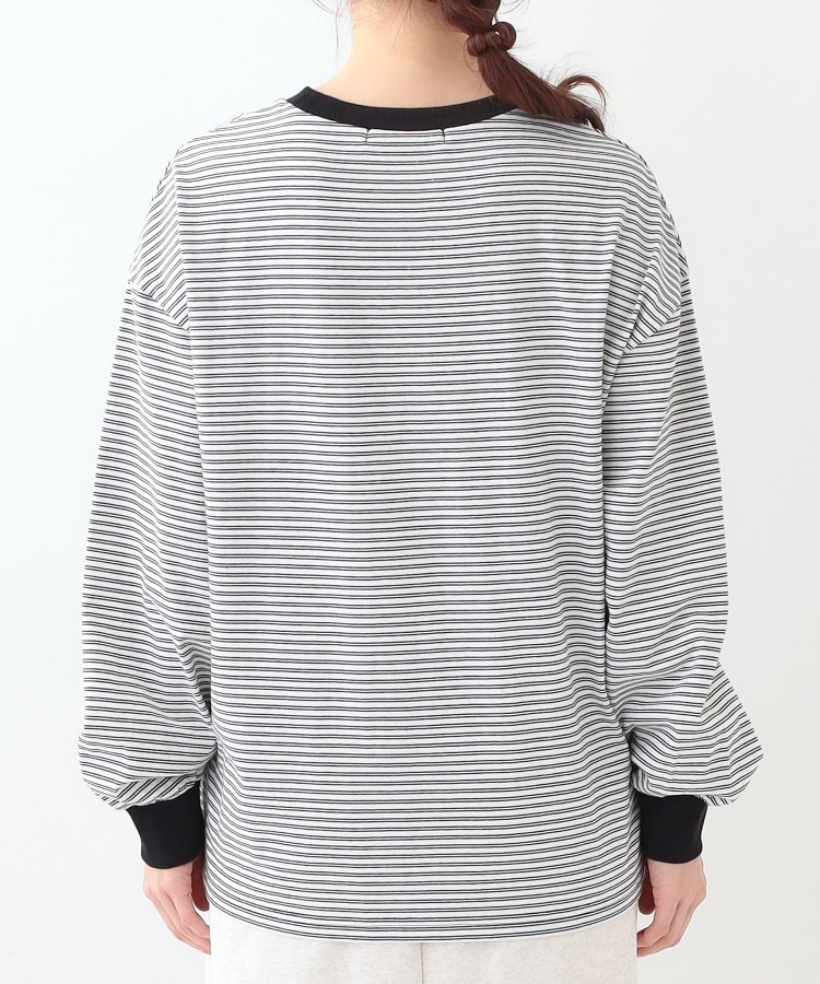 シューラルー(SHOO・LA・RUE/Cutie Blonde)の【洗える】ボーダーリブカットソー15