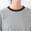 シューラルー(SHOO・LA・RUE/Cutie Blonde)の【洗える】ボーダーリブカットソー16
