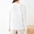 シューラルー(SHOO・LA・RUE/Cutie Blonde)の【S-LL/2枚セット】シアー感も楽しめる 光沢カノコ編み配色ニット+ロンT25