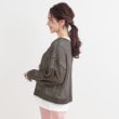 シューラルー(SHOO・LA・RUE/Cutie Blonde)の【S-LL/2点セット】前後2WAYで着られるメッシュニット＋ロゴTシャツ16