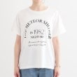 シューラルー(SHOO・LA・RUE/Cutie Blonde)の【S-LL/2点セット】前後2WAYで着られるメッシュニット＋ロゴTシャツ35