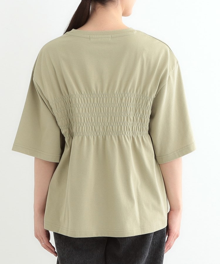 シューラルー(SHOO・LA・RUE/Cutie Blonde)の胸シャーリング ロゴTシャツ15