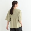 シューラルー(SHOO・LA・RUE/Cutie Blonde)の胸シャーリング ロゴTシャツ10