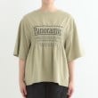 シューラルー(SHOO・LA・RUE/Cutie Blonde)の胸シャーリング ロゴTシャツ13