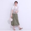 シューラルー(SHOO・LA・RUE/Cutie Blonde)の【2WAY/S-LL】バルーンシルエットにもなる ナイロンカーゴスカート10