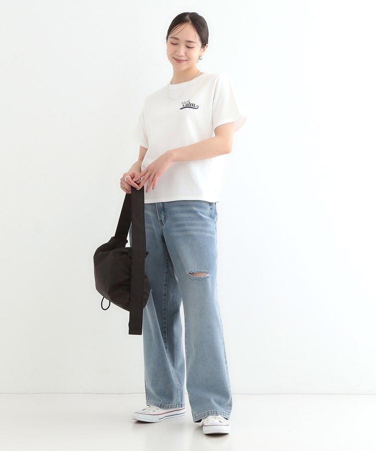シューラルー(SHOO・LA・RUE/Cutie Blonde)の【洗える/S-LL】選べる4柄 プリントアソート ベーシックTシャツ11