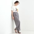 シューラルー(SHOO・LA・RUE/Cutie Blonde)の【洗える/S-LL】選べる4柄 プリントアソート ベーシックTシャツ19