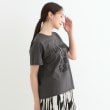 シューラルー(SHOO・LA・RUE/Cutie Blonde)の【洗える/S-LL】選べる4柄 プリントアソート ベーシックTシャツ2