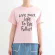 シューラルー(SHOO・LA・RUE/Cutie Blonde)の【洗える/S-LL】選べる4柄 プリントアソート ベーシックTシャツ25
