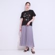 シューラルー(SHOO・LA・RUE/Cutie Blonde)の【洗える/S-LL】選べる4柄 プリントアソート ベーシックTシャツ23