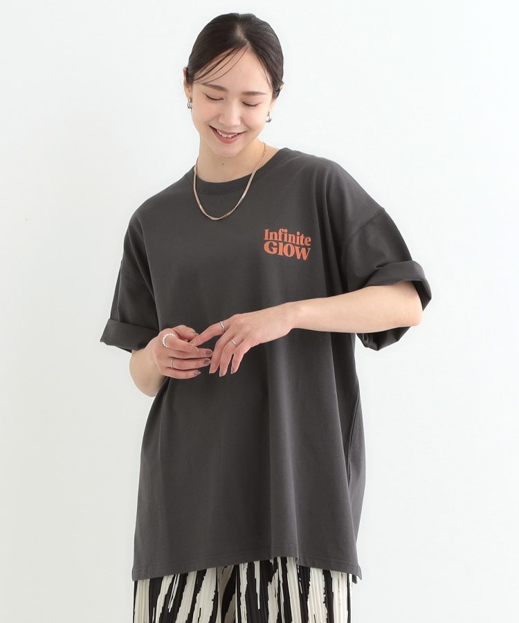 シューラルー(SHOO・LA・RUE/Cutie Blonde)の【洗える/選べる3柄】BIGプリントゆるTシャツ21