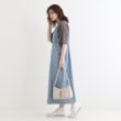 シューラルー(SHOO・LA・RUE/Cutie Blonde)の【S-LL/セットアップ可】ライトオンスデニム ZIPキャミワンピース3