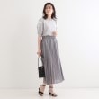シューラルー(SHOO・LA・RUE/Cutie Blonde)の【S-LL】カジュアルにもきれいめにも 光沢シフォン プリーツスカート3