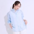 シューラルー(SHOO・LA・RUE/Cutie Blonde)の大人の抜け感コーデに シアーストライプ BIGシャツ9
