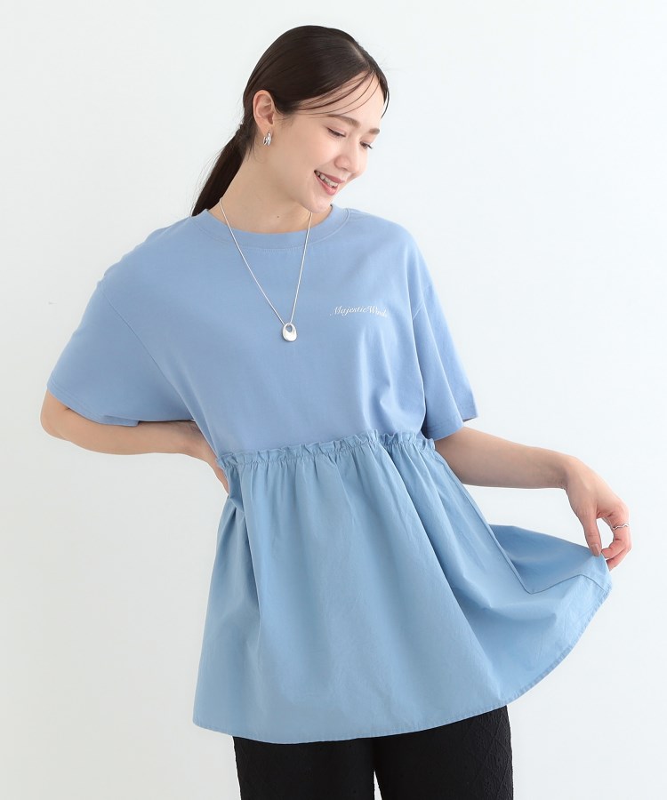 シューラルー(SHOO・LA・RUE/Cutie Blonde)の切り替えリメイク風カットソー5