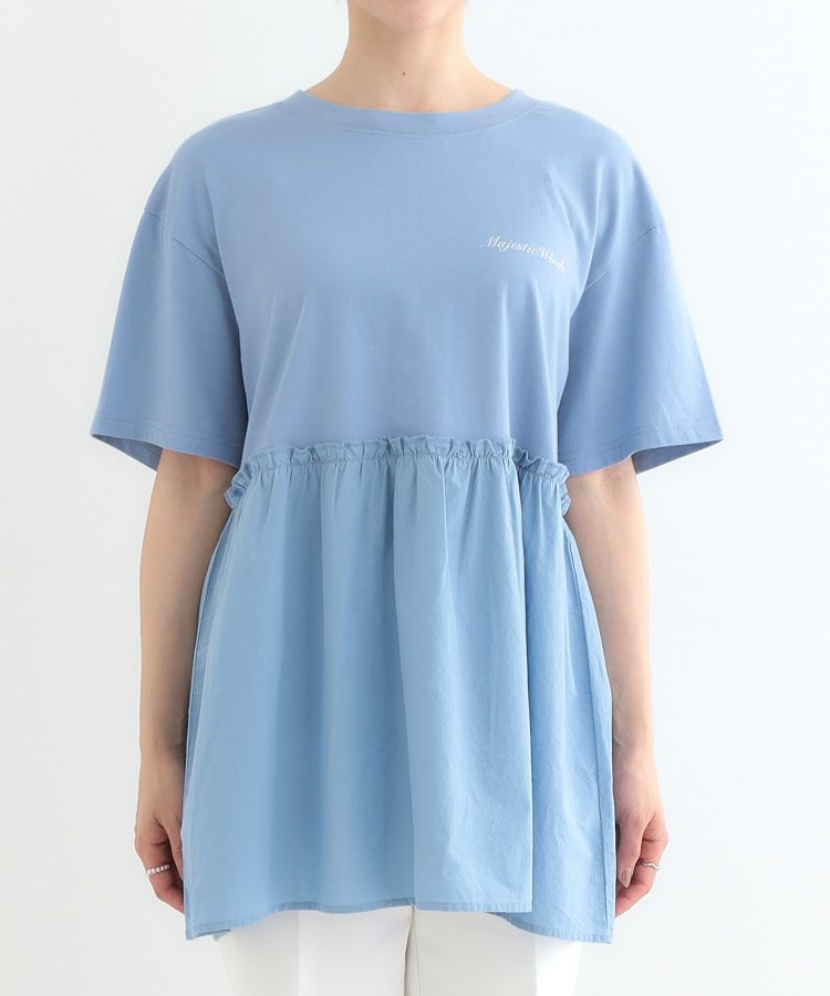 シューラルー(SHOO・LA・RUE/Cutie Blonde)の切り替えリメイク風カットソー9