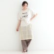シューラルー(SHOO・LA・RUE/Cutie Blonde)のパッチワーク風ニット 巻きスカート7