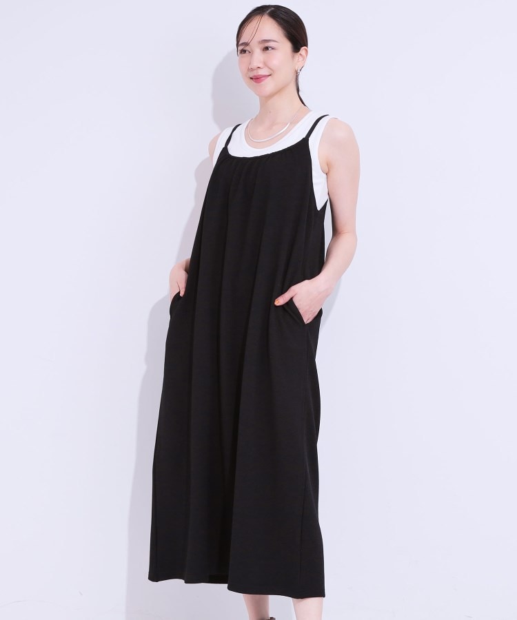 シューラルー(SHOO・LA・RUE/Cutie Blonde)のぽこぽこギャザーキャミワンピース1
