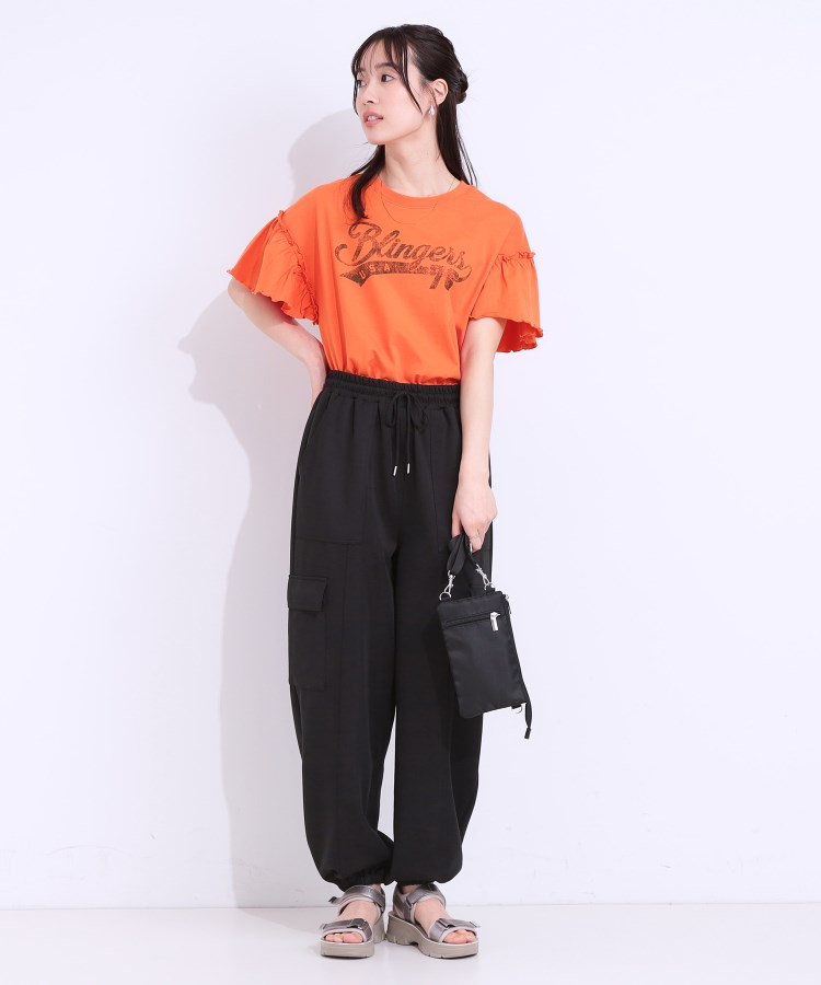 シューラルー(SHOO・LA・RUE/Cutie Blonde)の【洗える/S-LL】プリントアソート お袖フリルTシャツ11
