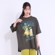 シューラルー(SHOO・LA・RUE/Cutie Blonde)の【洗える】ゆるシルエットが抜け感を演出 プリントBIG Tシャツ5