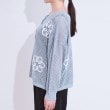 シューラルー(SHOO・LA・RUE/Cutie Blonde)の柄コード刺繍アソート メッシュ2WAYカーデ23