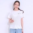 シューラルー(SHOO・LA・RUE/Cutie Blonde)の【S-LL/2点セット】ラメニットキャミ＆ロゴTシャツ1