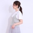 シューラルー(SHOO・LA・RUE/Cutie Blonde)の【S-LL/2点セット】ラメニットキャミ＆ロゴTシャツ13