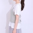 シューラルー(SHOO・LA・RUE/Cutie Blonde)の【S-LL/2点セット】ラメニットキャミ＆ロゴTシャツ20
