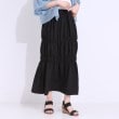 シューラルー(SHOO・LA・RUE/Cutie Blonde)の【S-LL】コーデが華やかに シャーリングデザインスカート5